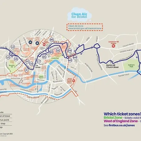 Adventure Riverside Campervan ! Botel Bristol